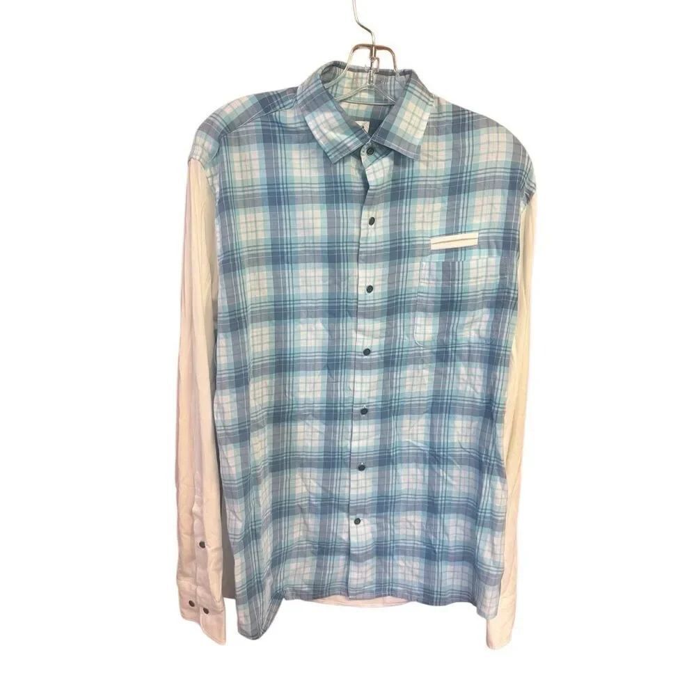 Peter Millar Womans Plaid Golf Shirt Sz M New